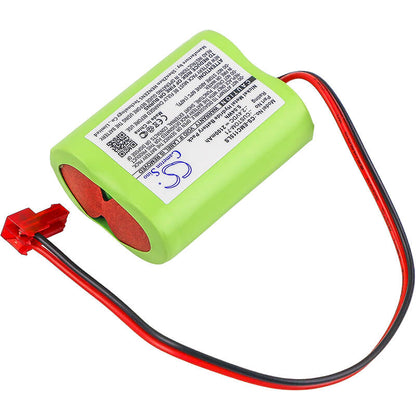 2.4V, 2100mAh, Ni-MH Battery fits Lithonia, Elb0310, Elb2p401n, 5.04Wh