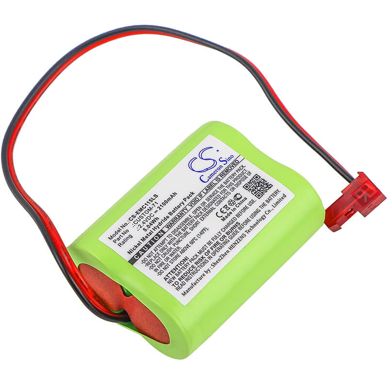 2.4V, 2100mAh, Ni-MH Battery fits Powercell, Pcha4/5-2-sr-lc, 5.04Wh