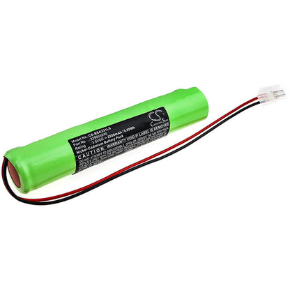 3.6V, 2500mAh, Ni-CD Battery fits Baes, Ova Td210331, 9Wh