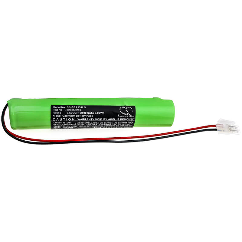 3.6V, 2500mAh, Ni-CD Battery fits Baes, Ova Td210331, 9Wh