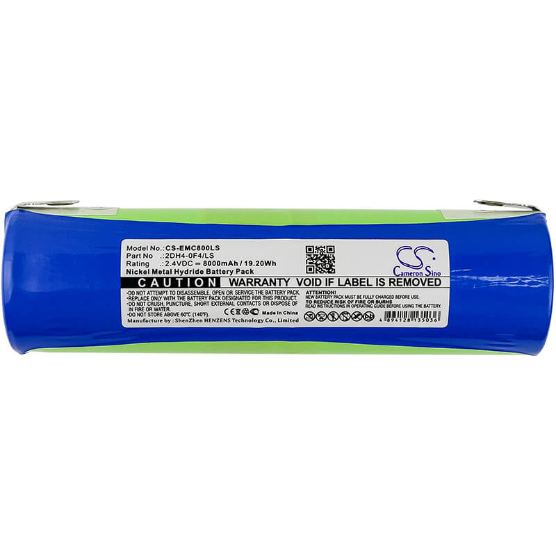 2.4V, 8000mAh, Ni-MH Battery fits Yuasa, 16-552, 2dh4-0f4/ls-0b, 19.2Wh