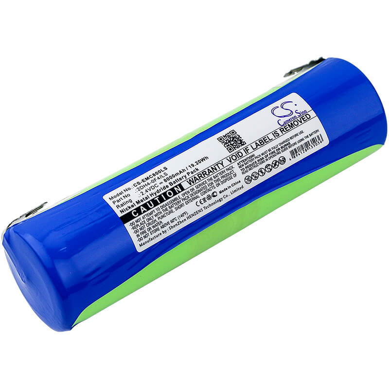 2.4V, 8000mAh, Ni-MH Battery fits Mackwell, B613, B613/24, 19.2Wh