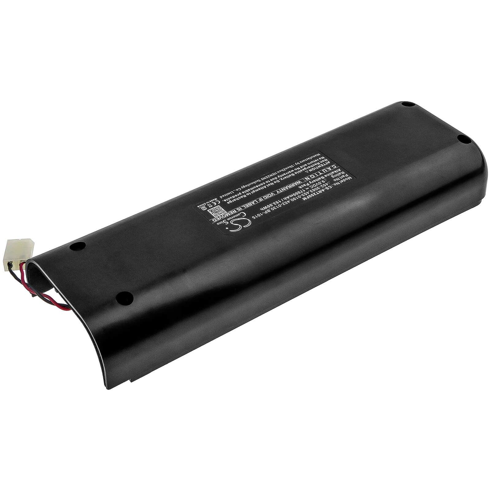 9.0V, 17000mAh, Alkaline Battery fits Artex, Elt 110-4, Elt-200, 153Wh