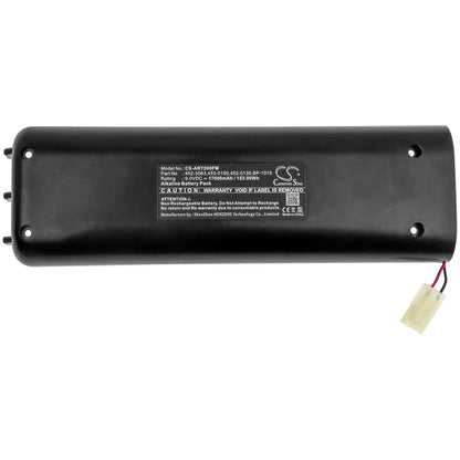9.0V, 17000mAh, Alkaline Battery fits Artex, Elt 110-4, Elt-200, 153Wh