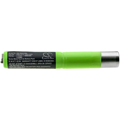 2.4V, 1800mAh, Ni-MH Battery fits Testo, 300 L, 300 M, 4.32Wh