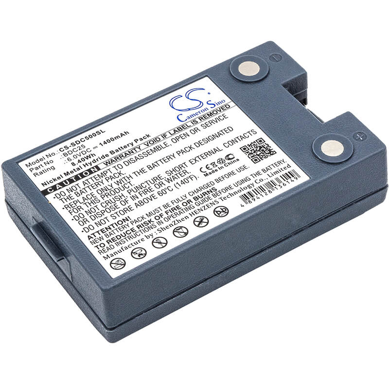 6.0V, 1400mAh, Ni-MH Battery fits Sokkia, Set 5a Total Stations, Set 5e Total Stations, 8.4Wh