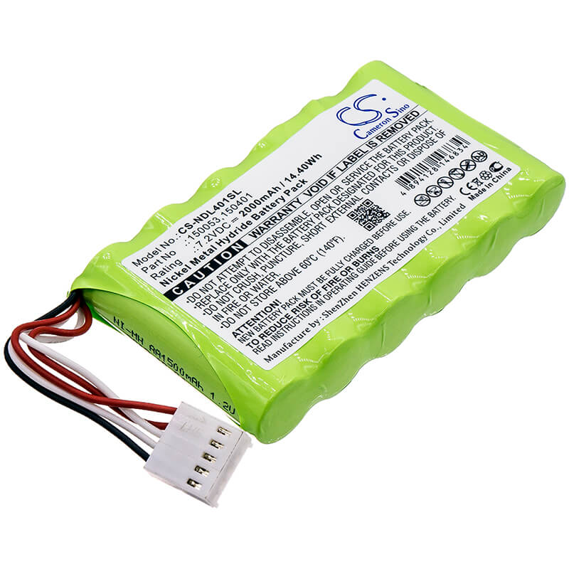 7.2V, 2000mAh, Ni-MH Battery fits Ideal, Lanxplorer, Navitek Ii, 14.4Wh