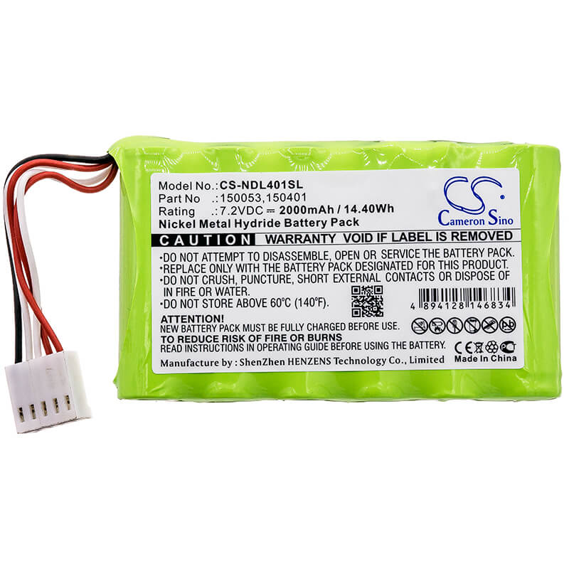 7.2V, 2000mAh, Ni-MH Battery fits Ideal, Lanxplorer, Navitek Ii, 14.4Wh