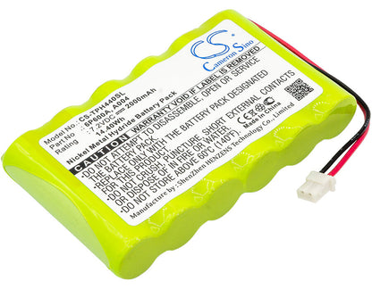 7.2V, 2000mAh, Ni-MH Battery fits Tpi, 440, 440 1mhz Single Channel Oscill, 14.4Wh