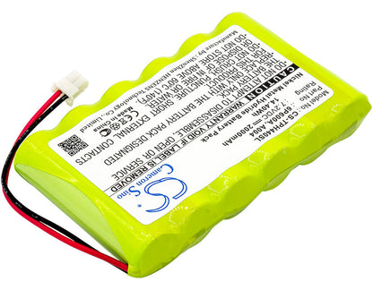 7.2V, 2000mAh, Ni-MH Battery fits Tpi, 440, 440 1mhz Single Channel Oscill, 14.4Wh