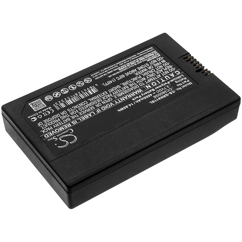 3.7V, 4000mAh, Li-Polymer Battery fits Ge, Dpi 612 Flex, Druck Dpi 611, 14.8Wh