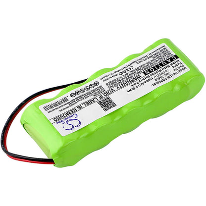 6.0V, 1100mAh, Ni-MH Battery fits Fluke, Analyzers Memobox, Memobox, 6.6Wh