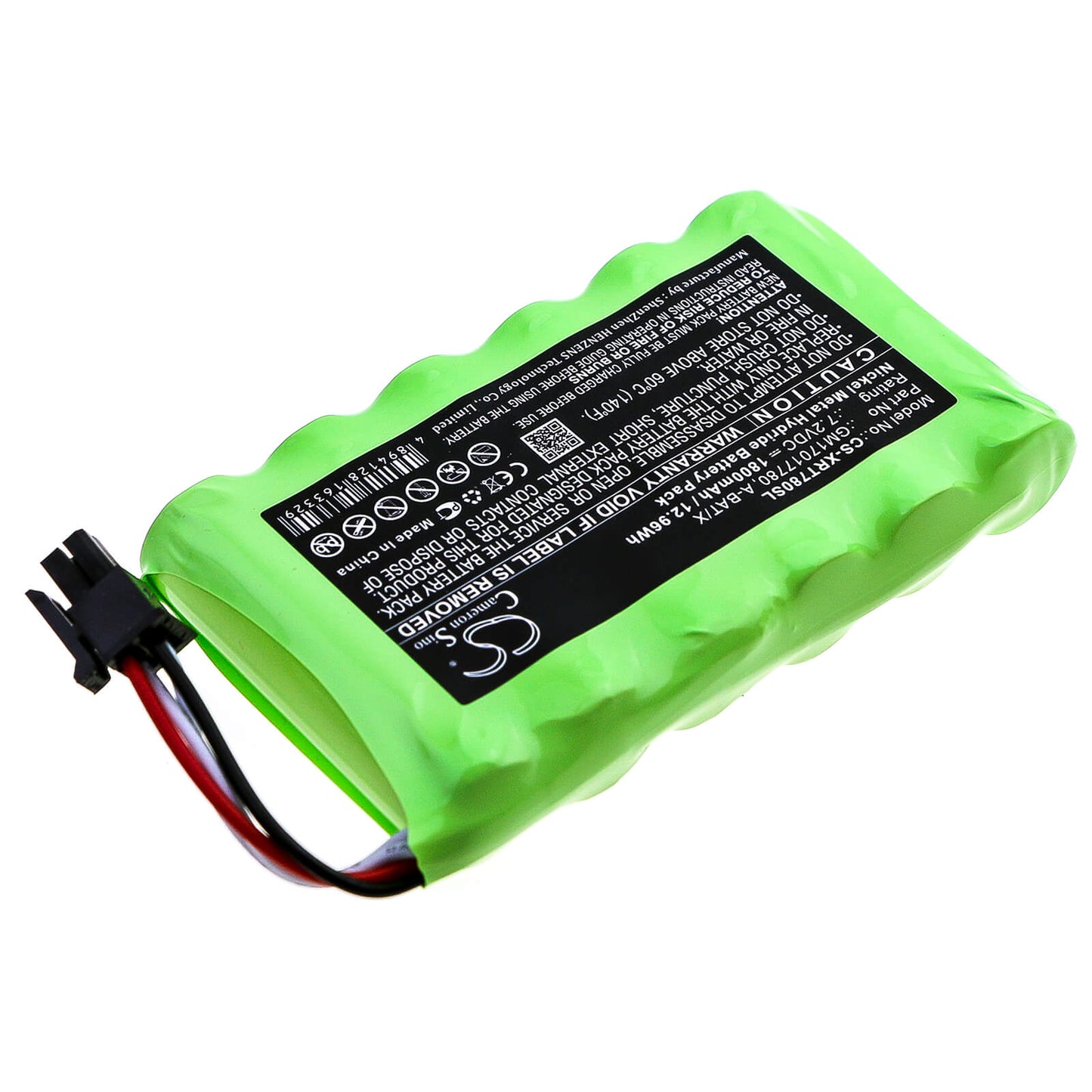 7.2V, 1800mAh, Ni-MH Battery fits X-rite, Coloreye Xth, 12.96Wh