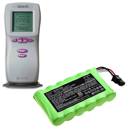 7.2V, 1800mAh, Ni-MH Battery fits X-rite, Coloreye Xth, 12.96Wh