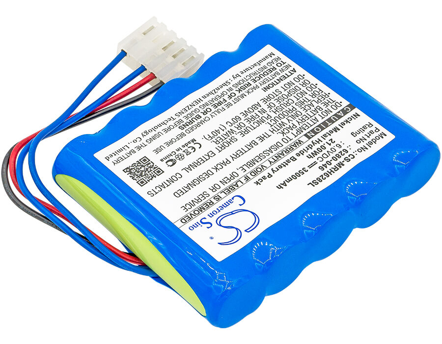6.0V, 3500mAh, Ni-MH Battery fits Monarch, Bbl, Bbx, 21Wh