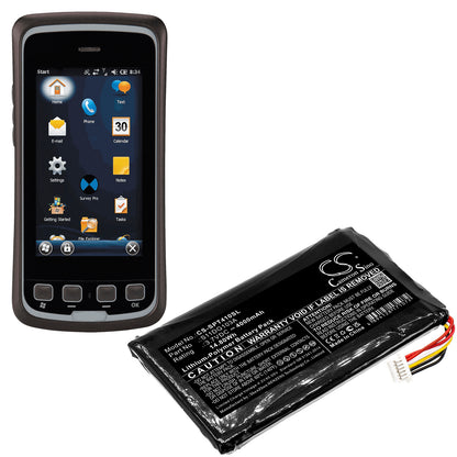 3.7V, 4000mAh, Li-Polymer Battery fits Spectra Precision, T41, 14.8Wh