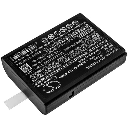 11.1V, 2600mAh, Li-ion Battery fits Sumitomo, Fusion Splicers Bu25, Type-25, 28.86Wh