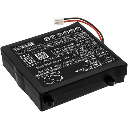 7.4V, 3200mAh, Li-ion Battery fits Peaktech, P1195, P1205, 23.68Wh