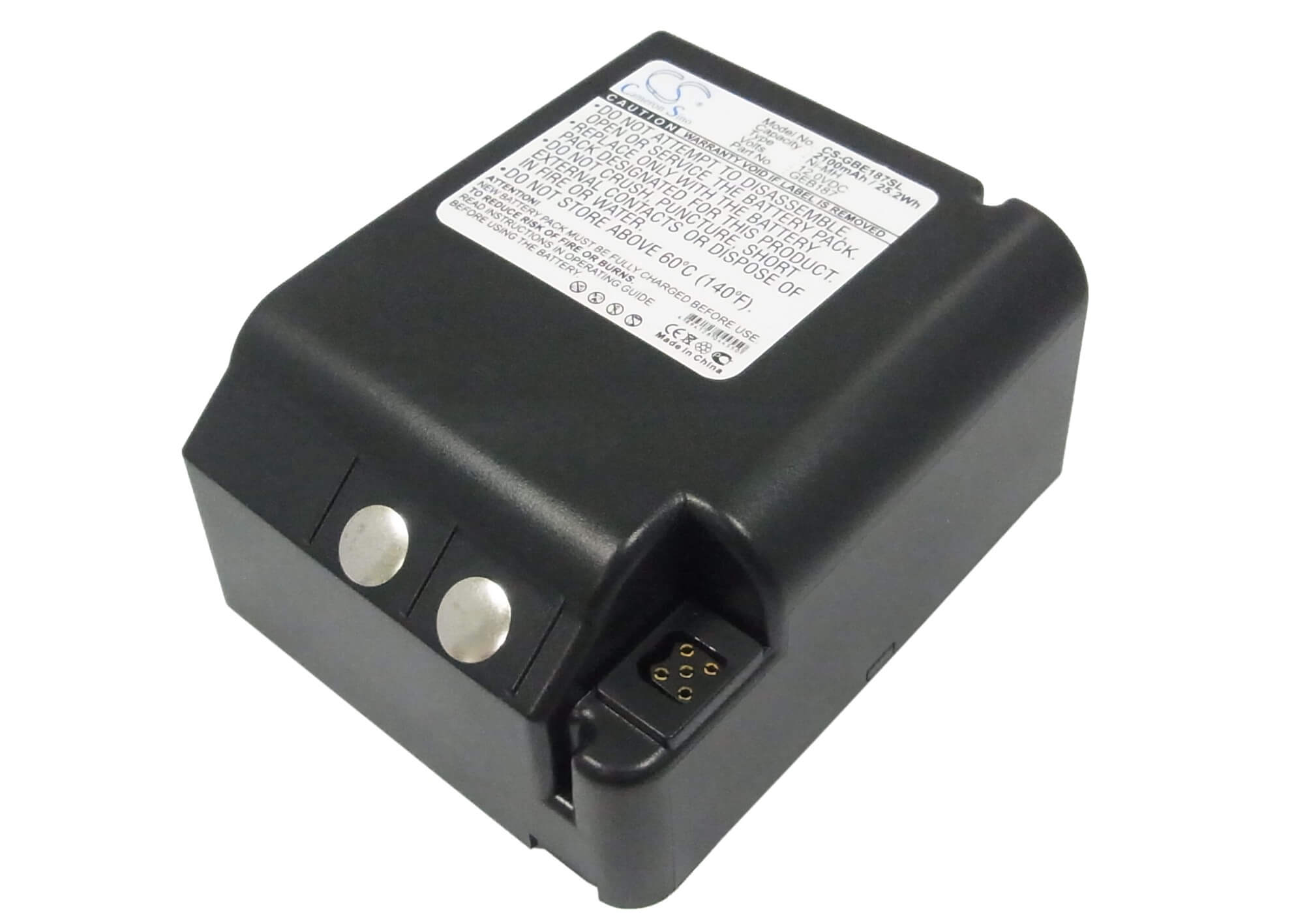 12.0V, 2100mAh, Ni-MH Battery fits Leica, Tca1100, Tca1700, 25.2Wh