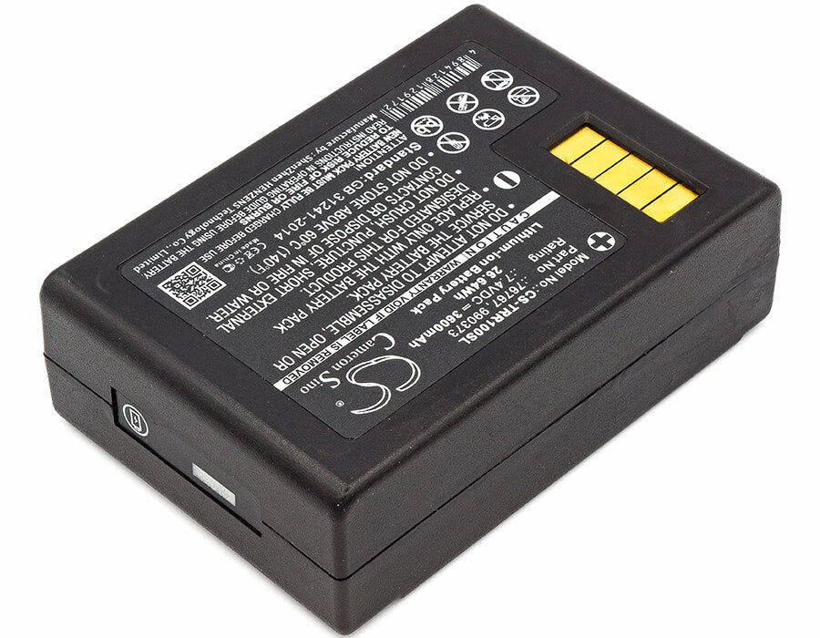7.4V, 3600mAh, Li-ion Battery fits Trimble, R10, R10 Gnss, 26.64Wh