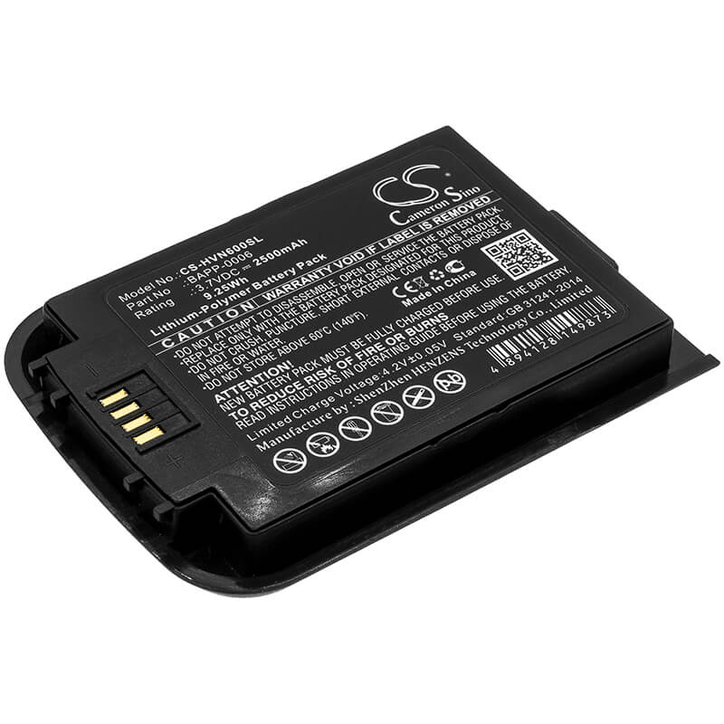 3.8V, 2500mAh, Li-Polymer Battery fits Humanware, New Stream, 9.5Wh