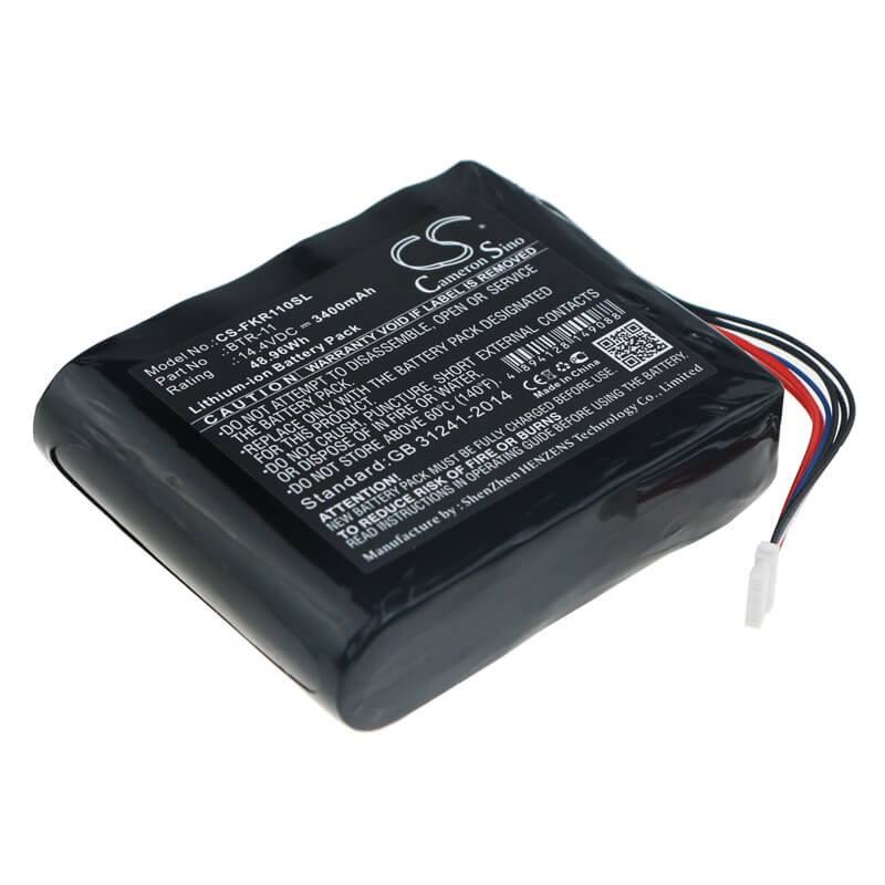 14.4V, 3400mAh, Li-ion Battery fits Fujikura, Fsm-21s, Fsm-22s, 48.96Wh