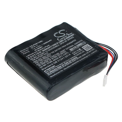 14.4V, 3400mAh, Li-ion Battery fits Fujikura, Fsm-21s, Fsm-22s, 48.96Wh