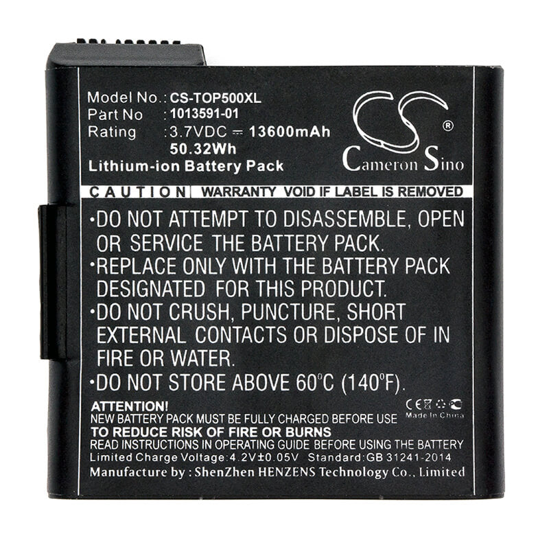 3.7V, 13600mAh, Li-ion Battery fits Carlson, Rt3, 50.32Wh