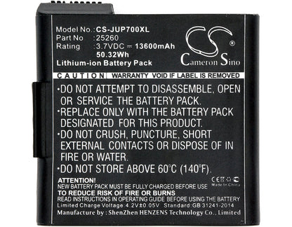 3.7V, 13600mAh, Li-ion Battery fits Juniper, Mesa 2, Ms2, 50.32Wh
