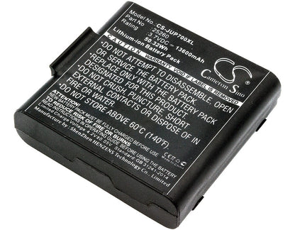3.7V, 13600mAh, Li-ion Battery fits Sokkia, Shc5000, 50.32Wh