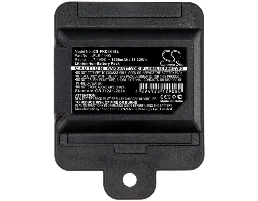 7.4V, 1800mAh, Li-ion Battery fits Fukuda, Fle-444g, Flg-411qg, 13.32Wh