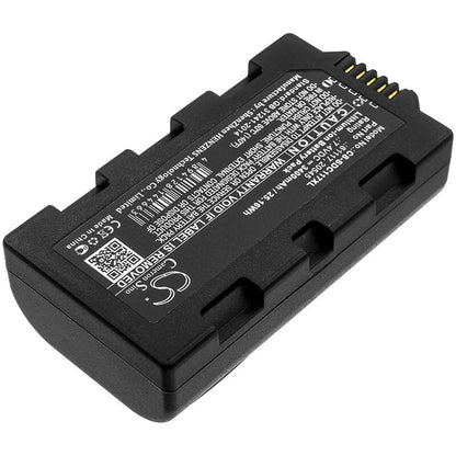 7.4V, 3400mAh, Li-ion Battery fits Sokkia, Juniper Mesa Field, Topcon Tesla, 25.16Wh