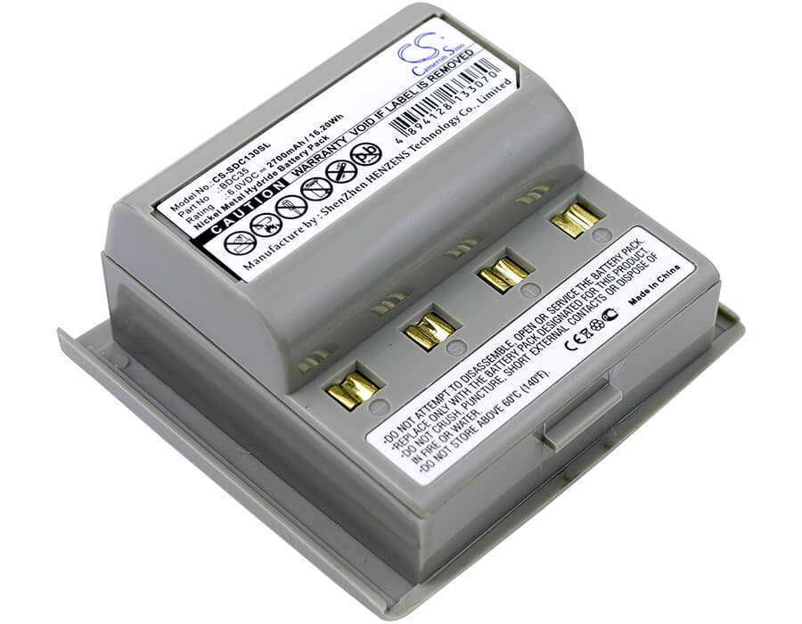 6.0V, 2700mAh, Ni-MH Battery fits Sokkia, Set 030r, Set 130r, 16.2Wh
