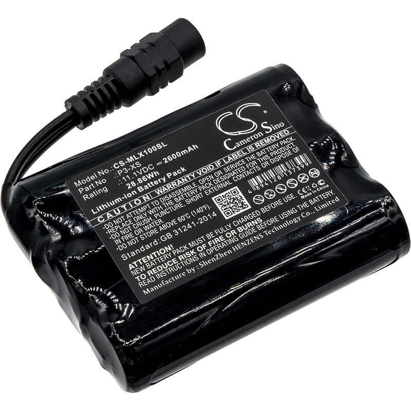 11.1V, 2600mAh, Li-ion Battery fits Minelab, Sovereign Xs, 28.86Wh