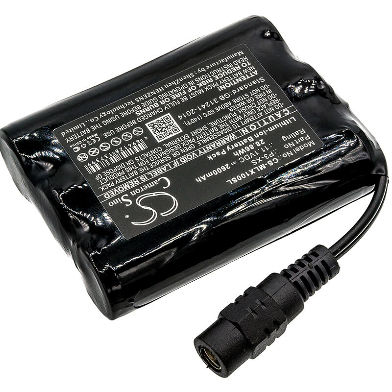 11.1V, 2600mAh, Li-ion Battery fits Minelab, Sovereign Xs, 28.86Wh