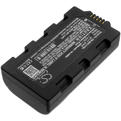 7.4V, 2600mAh, Li-ion Battery fits Sokkia, Juniper Mesa Field, Topcon Tesla, 19.24Wh