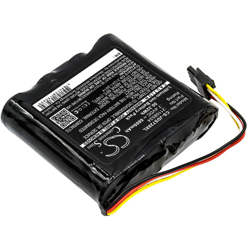 7.4V, 6800mAh, Li-ion Battery fits Jdsu, 21100729 000, 21129596 000, 50.32Wh
