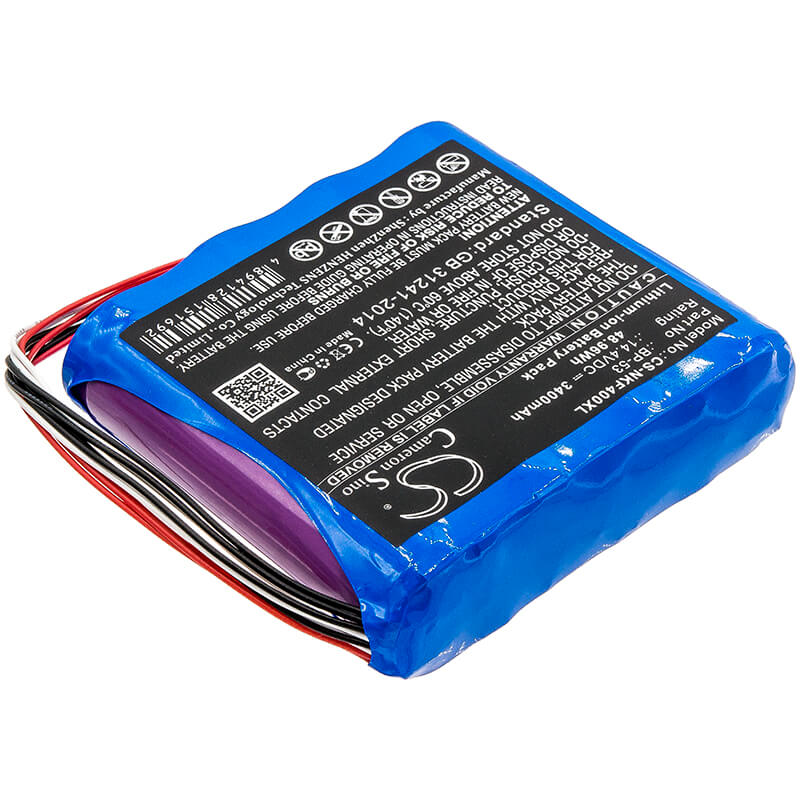 14.4V, 3400mAh, Li-ion Battery fits Nissin, Kf4, Kf4a, 48.96Wh