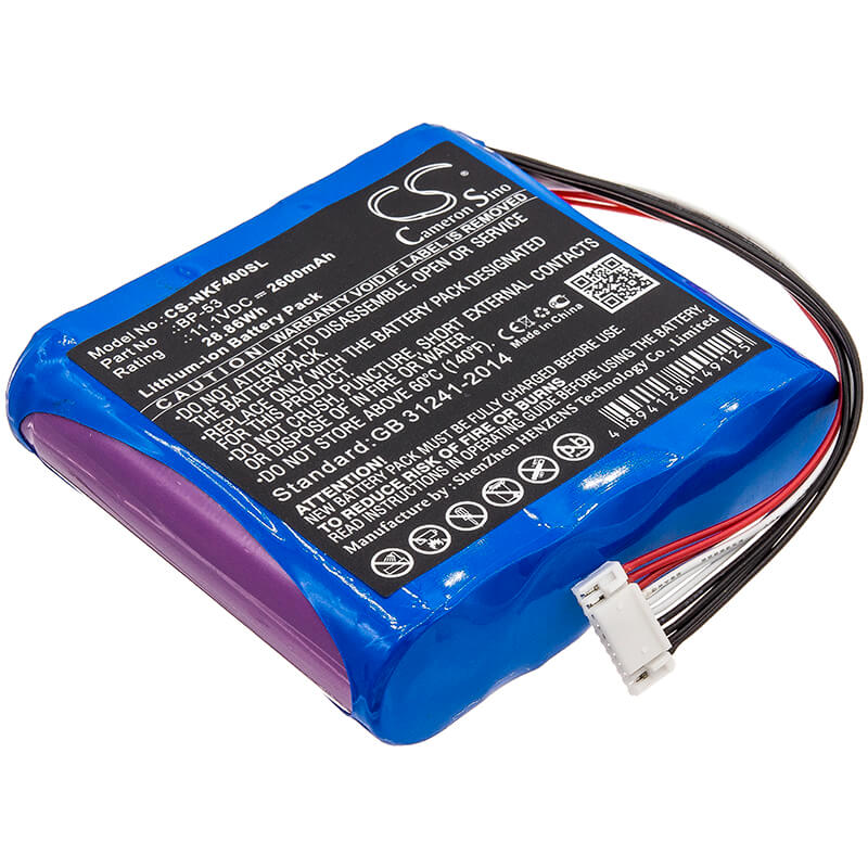 11.1V, 2600mAh, Li-ion Battery fits Nissin, Kf4, Kf4a, 28.86Wh