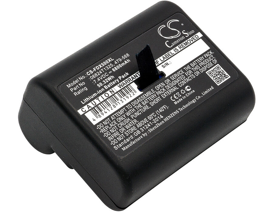 7.4V, 6800mAh, Li-ion Battery fits Netscout, Onetouch At Network Assistant, Onetouch At Platform, 50.32Wh