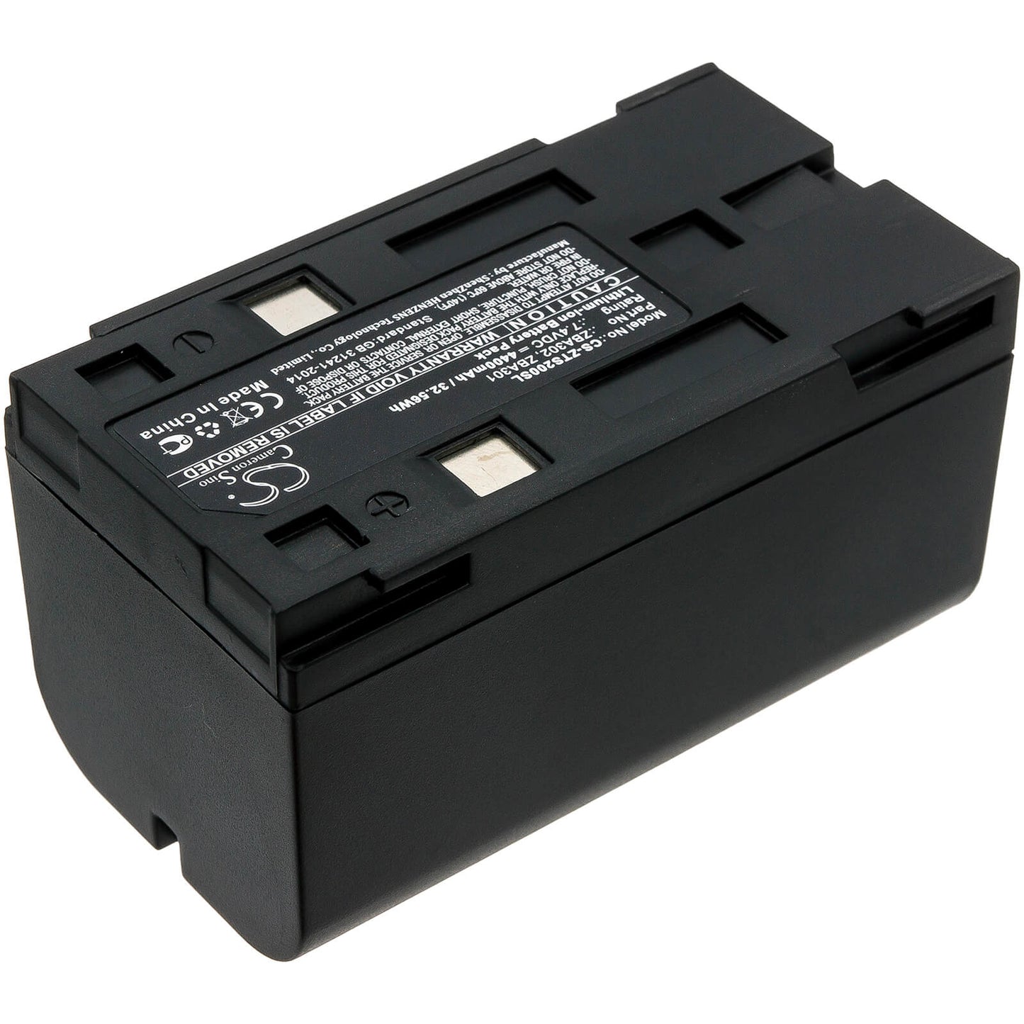 7.4V, 4400mAh, Li-ion Battery fits Geomax, Zipp10, Zoom 20, 32.56Wh