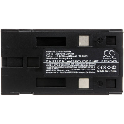 7.4V, 4400mAh, Li-ion Battery fits Geomax, Zipp10, Zoom 20, 32.56Wh