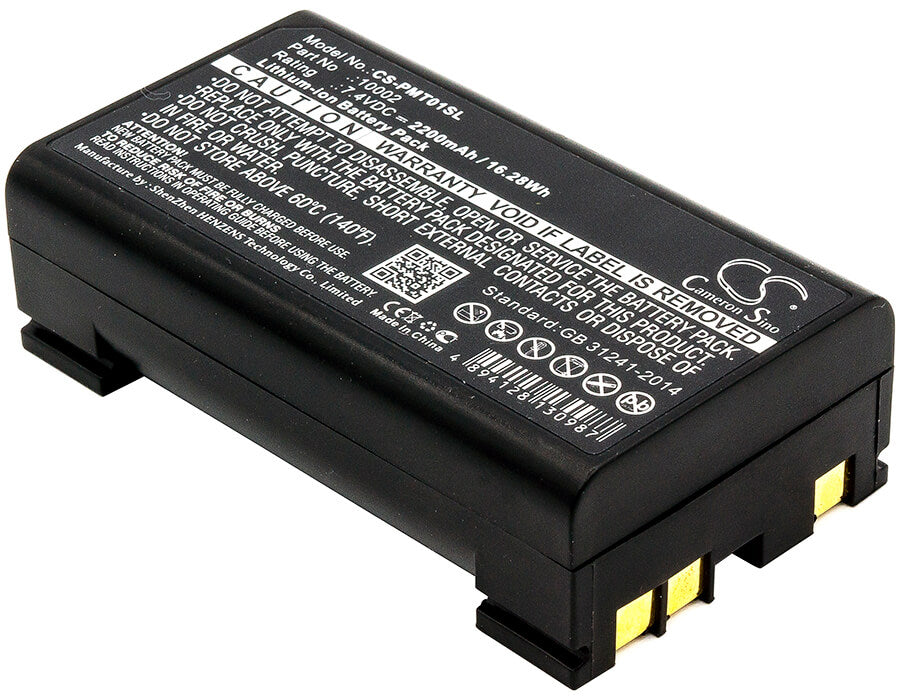 7.4V, 2200mAh, Li-ion Battery fits Pentax, Gps Rtk, 16.28Wh