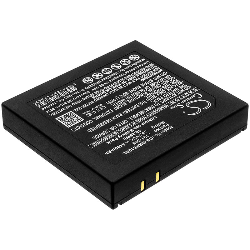 3.7V, 4400mAh, Li-ion Battery fits Ge, Dpi 620/g, Druck Dpi620 Genii, 16.28Wh