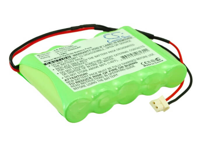 6.0V, 2000mAh, Ni-MH Battery fits Snap, On/sun Ls2000, Uei Adl7100, 12Wh