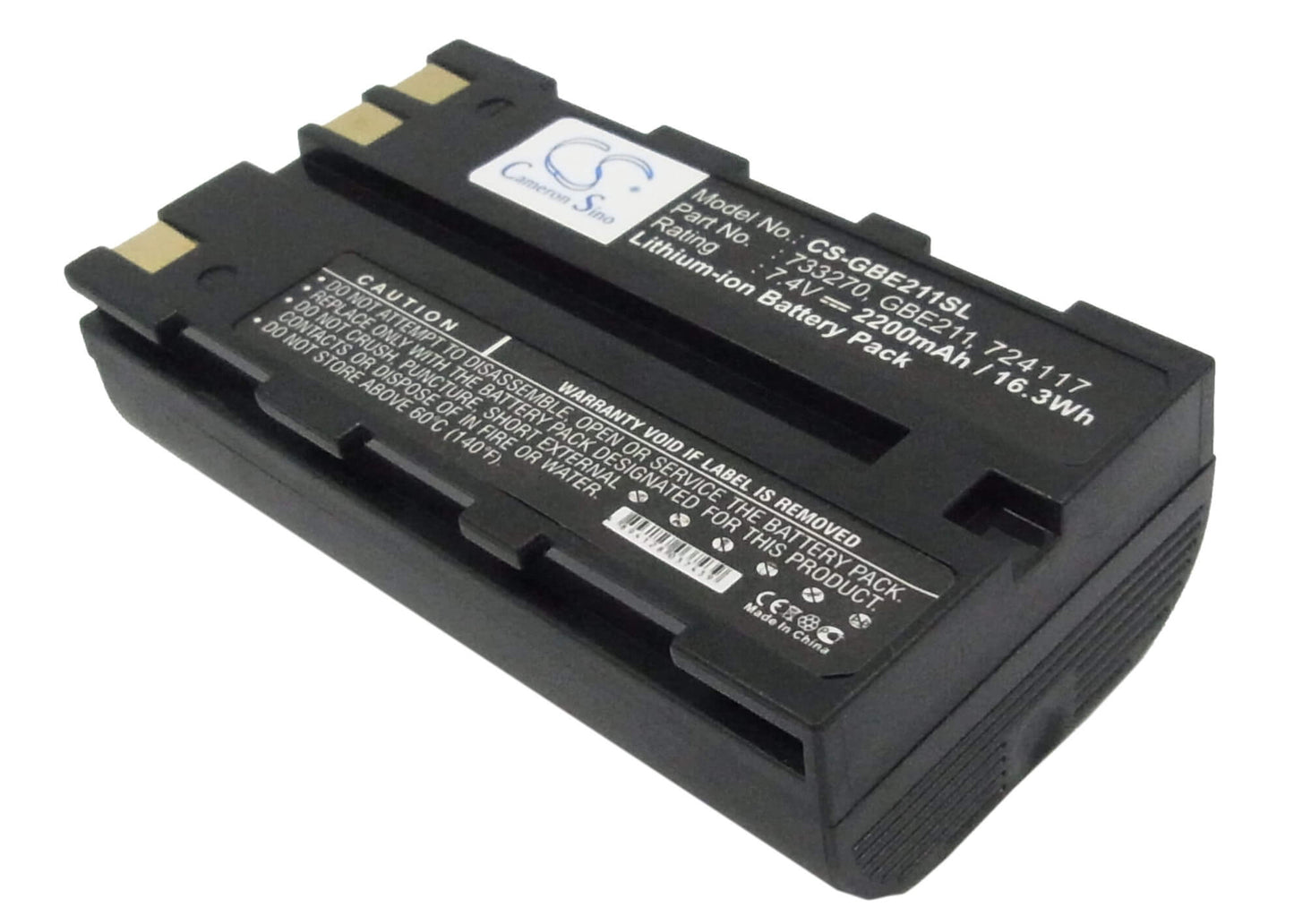 7.4V, 2200mAh, Li-ion Battery fits Leica, Atx1200, Atx900, 16.28Wh