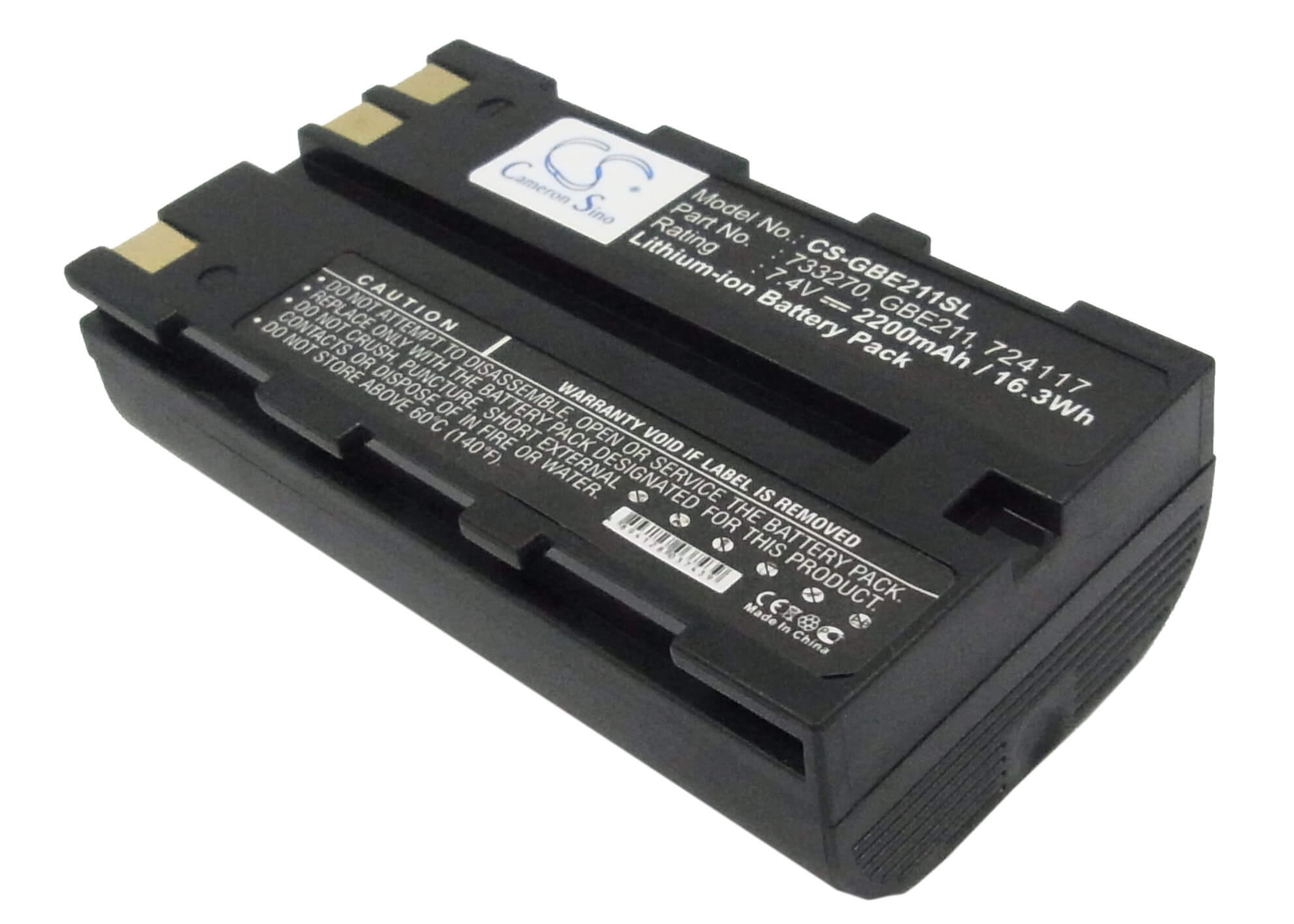 7.4V, 2200mAh, Li-ion Battery fits Leica, Atx1200, Atx900, 16.28Wh