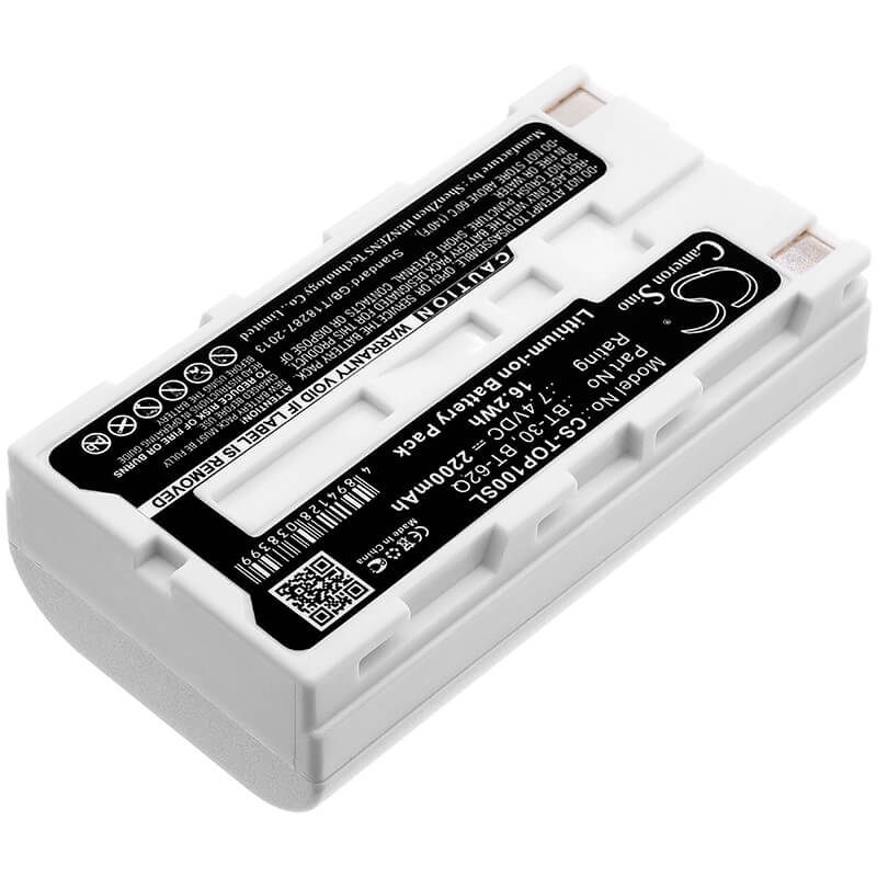 7.4V, 2200mAh, Li-ion Battery fits Topcon, Fc100, Fc-100, 16.28Wh