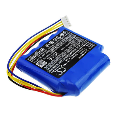7.2V, 2600mAh, Ni-MH Battery fits Tosight, Dw-6000, Dwk-6000, 18.72Wh
