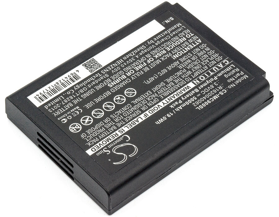3.8V, 5000mAh, Li-Polymer Battery fits Idata, Mc70, Mc90hc, 19Wh